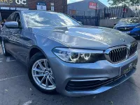 Begagnad BMW 520 Comfort Edition 190 HK (139 kW) 2018 Blå Sedan