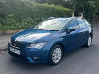 Begagnad Seat Leon SE 2014 Blå Kombi
