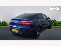 Used Mercedes GLC250 AMG Line Premium Plus 2019 Blue Coupe