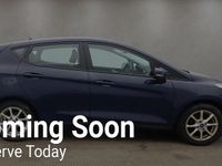 Used Ford Fiesta Zetec 85 HP (62 kW) 2019 Blue Hatchback