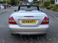 Used Mercedes CLK200 Avantgarde 2009 Silver Cabriolet