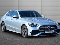 Used Mercedes C300 AMG line 258 HP (189 kW) 2023 Silver Sedan