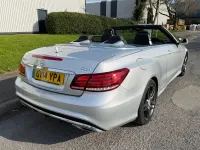 Used Mercedes E250 AMG 2014 Silver Cabriolet