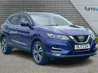 Used Nissan Qashqai N-Connecta 115 HP (84 kW) 2017 Blue SUV