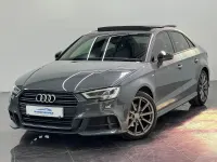 Used Audi A3 Black Edition 150 HP (110 kW) 2018 Grey Sedan