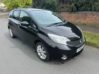 Used Nissan Note Acenta Premium 98 HP (72 kW) 2016 Black Hatchback