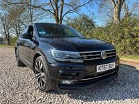 Used VW Tiguan R-line 150 HP (110 kW) 2018 Black SUV