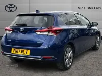Used Toyota Auris Hybrid 2017 Blue Hatchback