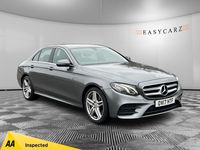 Begagnad Mercedes E220 AMG line 2017 Grå Sedan