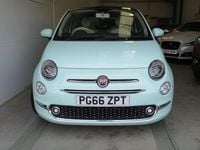 Used Fiat 500 Lounge 69 HP (50 kW) 2017 Green Hatchback