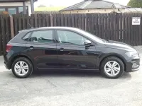 Used VW Polo SE 95 HP (69 kW) 2019 Black Hatchback