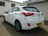 Used Hyundai i30 Edition 136 HP (100 kW) 2015 White Hatchback