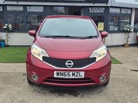 Begagnad Nissan Note Acenta Premium 90 HK (66 kW) 2015 Röd Halvkombi
