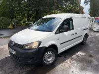 Used VW Caddy Maxi Startline 102 HP (75 kW) 2013 White MPV