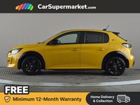 Used Peugeot e-208 GTi 100 kW (136 HP) 2021 Yellow Hatchback