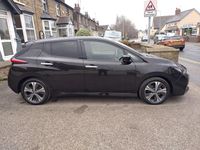 Used Nissan Leaf N-Connecta 110 kW (150 HP) 2021 Black Hatchback