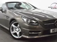 Used Mercedes SLK250 AMG 204 HP (150 kW) 2012 Grey Cabriolet