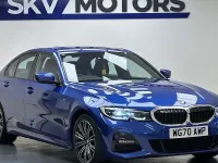 Used BMW 330e M Sport 292 HP (214 kW) 2020 Blue Sedan