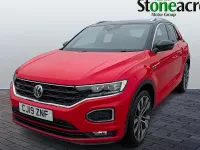 Used VW T-Roc R-line 116 HP (85 kW) 2019 Red SUV