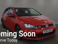 Used VW Golf VII GTD 2014 Red Hatchback