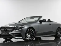 Used Mercedes E220 AMG line 194 HP (142 kW) 2019 Grey Cabriolet