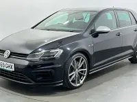 Used VW Golf VII R 300 HP (220 kW) 2019 Black Hatchback