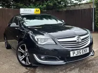 Used Vauxhall Insignia Edition 140 HP (102 kW) 2015 Black Hatchback