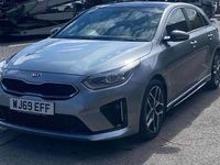 Used Kia Ceed GT-Line 138 HP (101 kW) 2019 Silver Hatchback