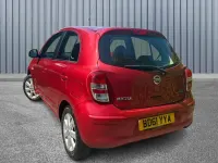 Used Nissan Micra Acenta 80 HP (58 kW) 2011 Red Hatchback