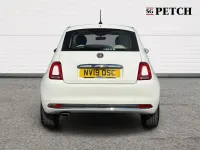 Used Fiat 500 Lounge 69 HP (50 kW) 2019 White Hatchback
