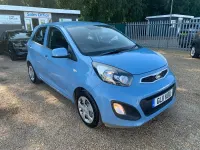 Used Kia Picanto 2011 Blue Hatchback