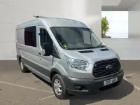Used Ford Transit 130 HP (95 kW) 2017 Silver Van