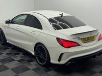 Used Mercedes CLA45 AMG AMG 381 HP (280 kW) 2016 White Sedan