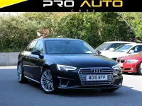 Usado Audi A4 S-Line 190 HP (139 kW) 2019 Preto Sedan