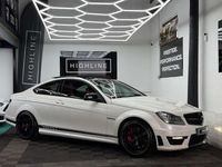 Used Mercedes C63 AMG 2013 White Coupe