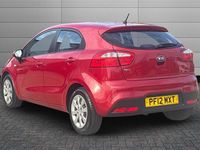 Used Kia Rio 84 HP (61 kW) 2012 Red Hatchback