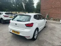 Used Seat Ibiza SE Technology 95 HP (69 kW) 2018 White Hatchback