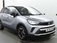 Used Vauxhall Crossland Elite 130 HP (95 kW) 2021 Grey SUV