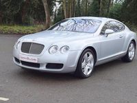 Begagnad Bentley Continental 2005 Silver Sportkupé