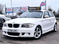 Used BMW 120 2008 White Hatchback