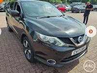 Used Nissan Qashqai N-Connecta 110 HP (80 kW) 2017 Black SUV