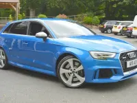 Used Audi RS3 Comfort 400 HP (294 kW) 2019 Blue Sedan