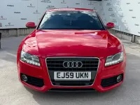 Begagnad Audi A5 S-Line 170 HK (125 kW) 2009 Röd Sportkupé