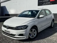 Used VW Polo SE 80 HP (58 kW) 2019 White Hatchback