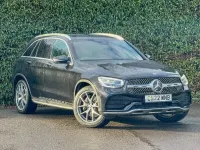 Used Mercedes GLC300 AMG line 245 HP (180 kW) 2022 Black SUV