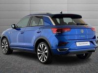 Used VW T-Roc R-line 150 HP (110 kW) 2021 Blue SUV
