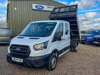 Used Ford Transit Select 130 HP (95 kW) 2021 White Cabriolet