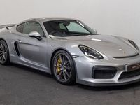Used Porsche Cayman GT4 385 HP (283 kW) 2016 Silver Coupe