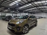 Begagnad Kia Sportage 141 HK (103 kW) 2017 Grön SUV