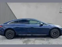 Used Mercedes EQS450+ AMG Line Premium Plus 244 kW (333 HP) 2023 Sodalite blue Sedan